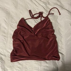 Silky Crop Top